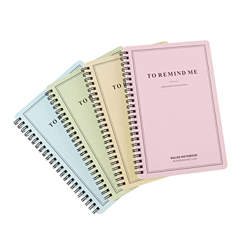 Cahier écolier NUOBESTY anti-gaspillage avec carnet à spirale latérale pratique