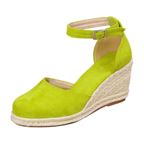 Sandales de marche femme respirantes avec talon plateforme confortable