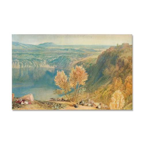 Reproduction Turner A79 30x48cm : Toile seule romantisme anglais pour déco vintage