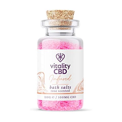 Vitality CBD Infused Bath Salts 100mg Cover