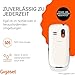 Gigaset GL395 Mobiltelefon – einfache Bedienung für Senioren, große Tasten & SOS-Notruftaste – Staub- & spritzwassergeschützt IP44 Schutzklasse – ohne Vertrag – 2,2 Zoll TFT-Farbdisplay, Pearl White
