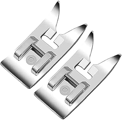 HONEYSEW 2pcs Zig Zag Straight Stitch Foot Snap On Foot Sewing Machine Presser Foot Will Fit Singer, Brother, Janome, Toyota, Etc Domestic Sewing Machines