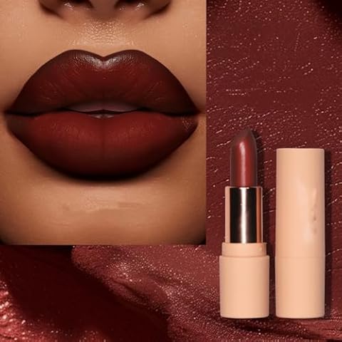 MAEPEOR Semi Matte Lipstick Creamy Natural Nude Lipstick Moisturizing and Smooth Lip Combo Set for All Skin (Color 303) Cover