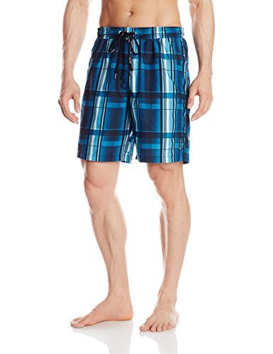 Calvin Klein Men's Retro Plaid Volley