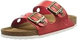 Tieffussbett Rieker Damen V9376 Sandale, Rot, 41 EU