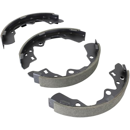 QUALITY-BUILT Rear Drum Brake Shoes, FS598, Compatible with 1988-1994 Ford/Mazda/Mercury (323,626,Escort,MX-6,Probe,Protege,Tracer) by Quality-Built - Used condition - US$12.91