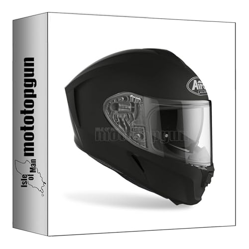 Casque moto Airoh Spark 2 Noir Mat pour vos trajets quotidiens