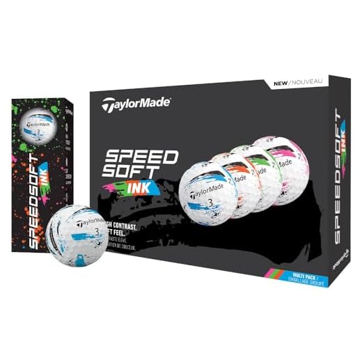 TaylorMade Golf Speed Soft Ink Multi Pack Golf Balls