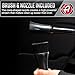 Adam's Tornado Interior Cleaning Tool W/Swivel - Professional High Powered Air Blower Blaster Cleaning Blower Gun for Quick Auot Interior Car Detailing, Drying, Cleaning, Removing Dirt, Dust & Debris