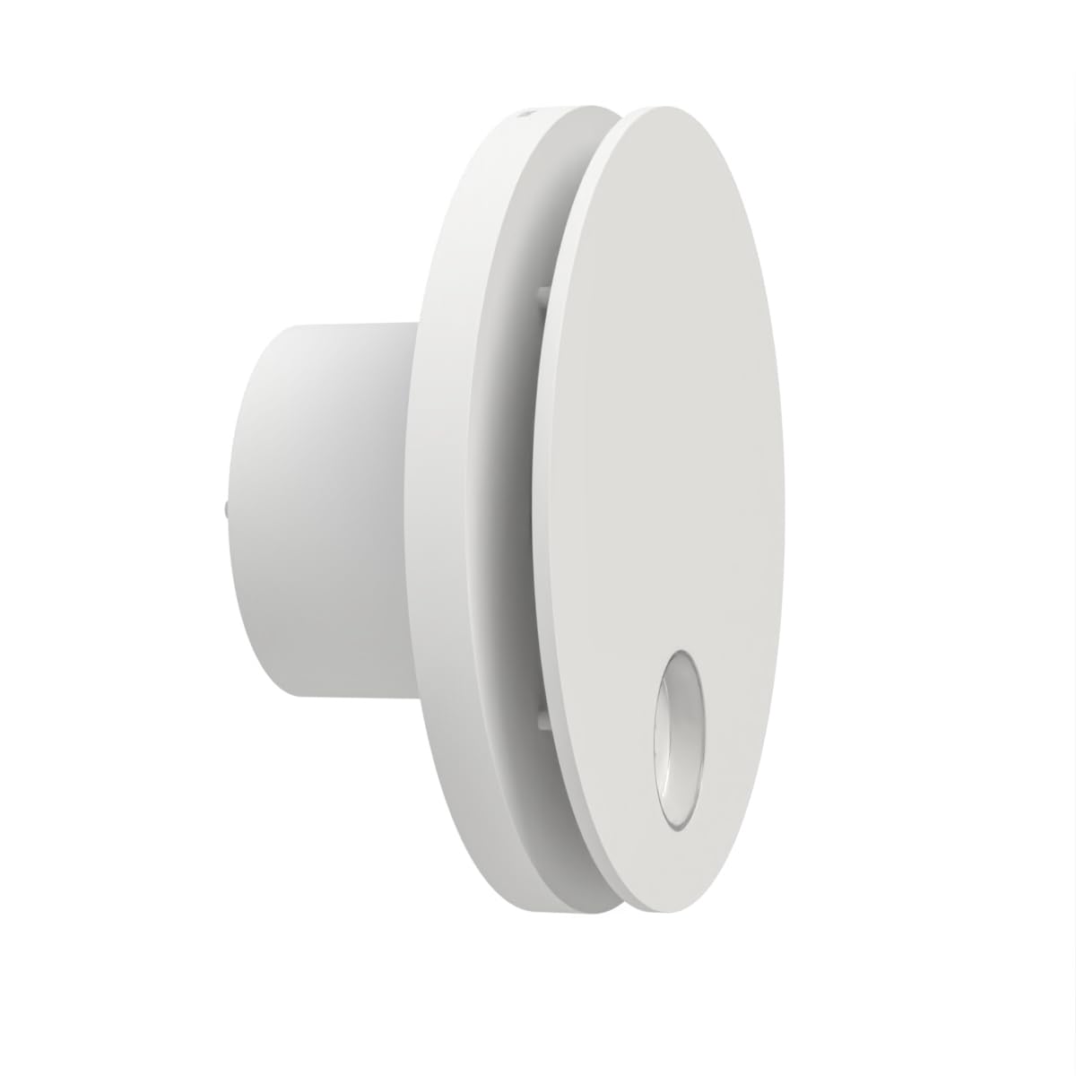 plikc Aspiratore WIFI da parete ad aspirazione assiale serie Ario W - Alimentazione 230Vac - 100% MADE IN ITALY (Bianco, Foro Ø90)