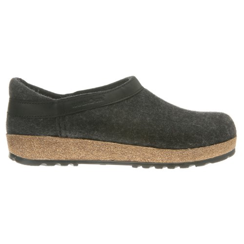Haflinger Gzh Clog - Charcoal, 44 #TOP1