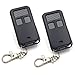 LAWOHO Garage Door Remote Control Replacement 2Pcs Compatible with Liftmaster Chamberlain 371LM, 373LM, 971LM, 973LM, 81LM, 891LM, 893LM, 890MAX for Purple/Red/Orange/Green/Yellow Learn Button