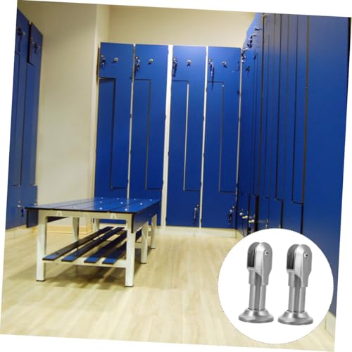 Cloison de toilette support DOITOOL kit fixation métallique mur et sol - 7