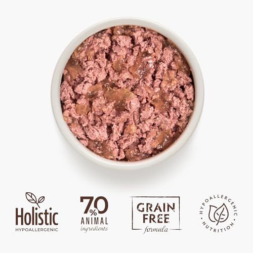 Grandorf - Büffel und Pute - Hypoallergenes Nassfutter - Alle Rassen Hundefutter 6 x 400 g – Bild 3