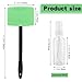 homfanseec Windshield Cleaner Tool, Car Window Cleaner with Extendable Handle,5 Reusable Microfiber Pads,Windshield Cleaning Tool,Auto Glass Wiper for Car Detailing,Home Windows(Green)