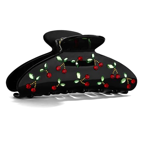 LILIE&WHITE Pinze per capelli Fermaglio per Capelli Donna, Design Decorativo con Motivo Floreale e Strass, Elegante Accessorio per Acconciature Raffinate