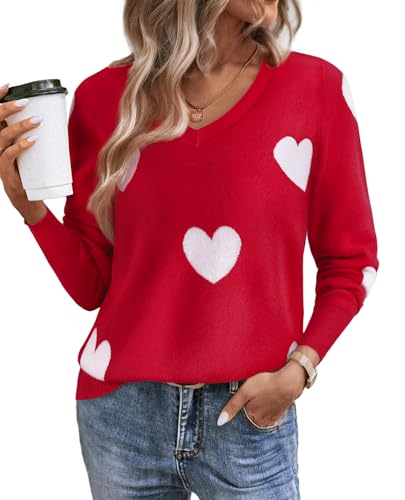 Gleeivy Winter Sweaters for Women 2026 Trendy Red...
