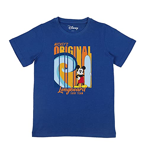 Image of by Wear Your Mind Character Print Regular Boys Tshirt (DMFBCT053.10 Royal Blue30 13-14Y)