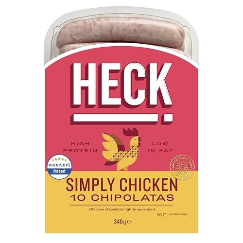HECK Simply Chicken Chipolatas - Gluten Free 340g