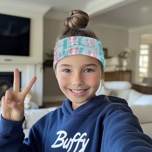 Kids Athletic Sweatbands for Workout Running Yoga Soccer Soft Stretchy Wicking Sweat4