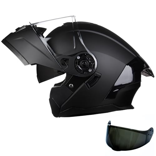 Crown Racing FL900 Modular Motorcycle Helmet, DOT Certified Flip-Up Full