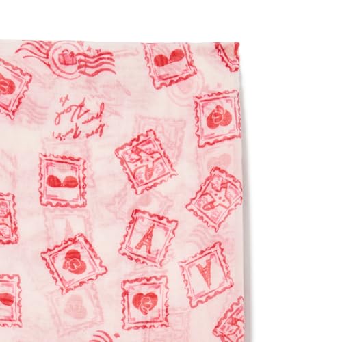 KARL LAGERFELD womens Lightweight Postage Stamp Pashmina3