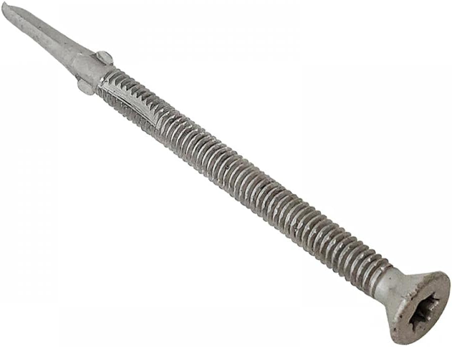 TechFast Timber to Steel CSK/Wing Screw No. 3 Tip 5.5 x 120mm