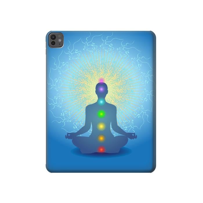 Coque iPad Pro 13 2024 Étui Protection Tablette Healing Buddha Aura