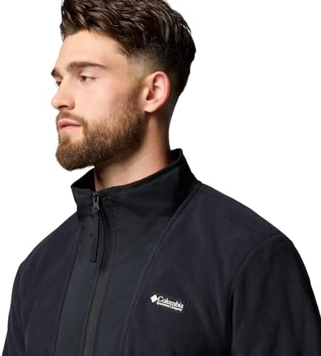 Columbia Lã masculina Sequoia Grove com meio zíper, Azul marinho
