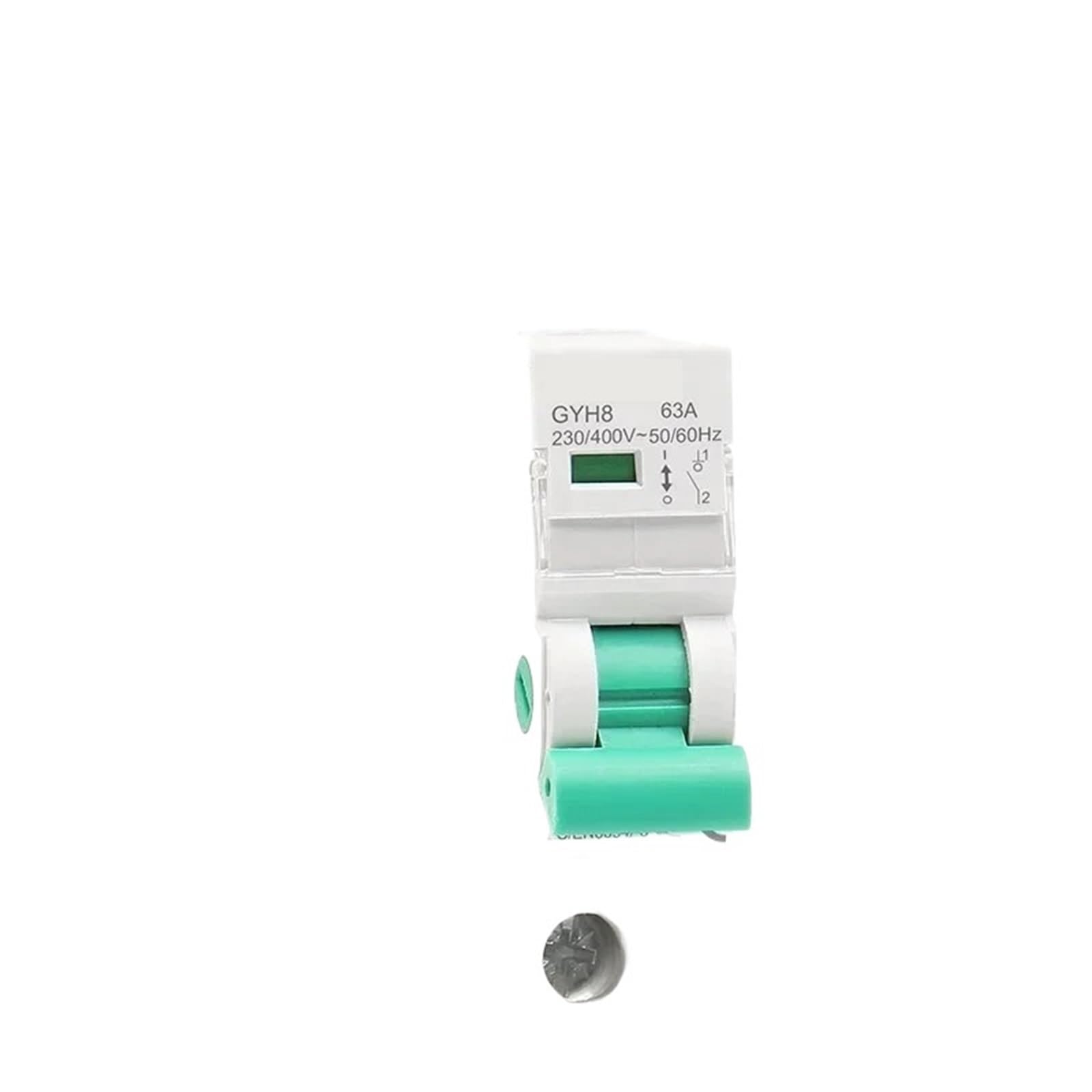 Interrupteur principal disjoncteur d'isolement triphasé 400V et monophasé 230V