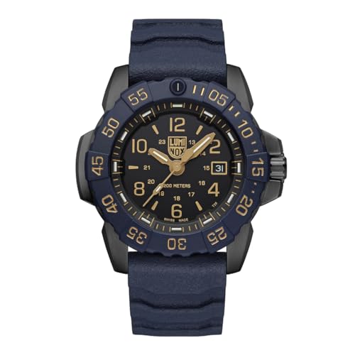 Luminox ���~�m�b�N�X �r���v �~���^���[�E�H�b�` �����Y ���f�B�[�X �A�i���O �X�C�X �V���v�� NAVY SEAL FOUNDATION 3250 SERIES Ref.3255CBNSF