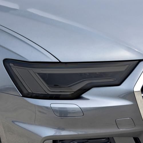 Film de protection en TPU pour phare arrière Audi S6 noir transparent auto