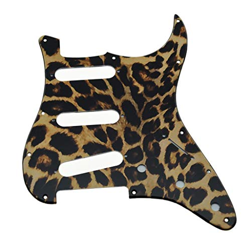 Pickguard Stratocaster motif léopard KAISH pour exprimer votre style sur scène