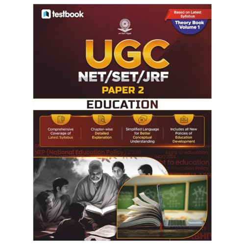 UGC NET Education Paper 2 Theory Volume 1 English Medium | Philos...