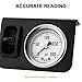 Roastove in-Cab Single Air Gauge Control Kit with Paddle Switch for Air Suspension System, Precision Pressure Monitoring 0-200psi