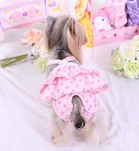 Oyccen Small Dog Suspender Sanitary Pants Female Dogs Menstrual Underwear Physiological Diaper Nappy Hygiene Briefs - Image 2
