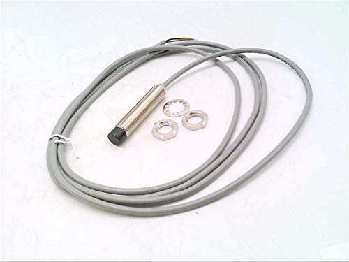 RADWELL RAD01037 12MM Threaded Body, 2M PRE-Wired Cable, 4MM Range, AC Output, Chrome Plated Brass, Cylindrical, INDUCTIVE, N/O, Proximity Sensor, UNSHIELDED