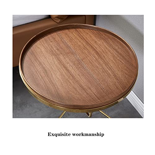 Table d'appoint ronde moderne TUSUOD petite table basse salon et balcon