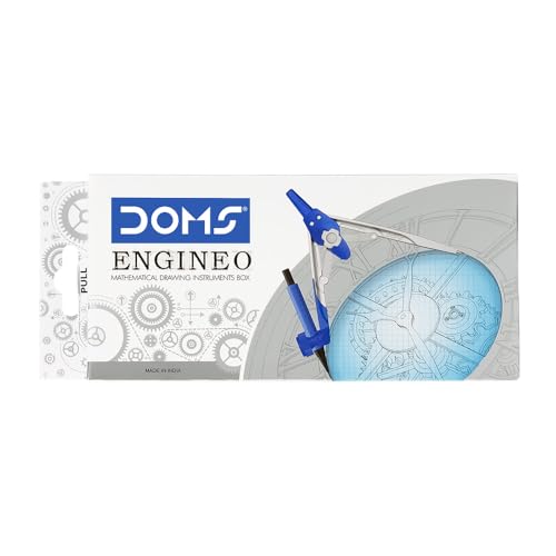 Image of DOMS ENGINEO GEOMETRY BOX AND MATHEMATICAL DRAWING INSTRUMENT (2 IN 1 CONVERTIBLE LEG JOINT)