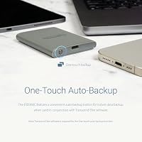 Transcend ESD360C 2TB USB-C Portable SSD, 20Gbps External Drive, 2000MB/s Credit Card Size, for PC, Mac & iPhone 15/16/17 TS2TESD360C – Ansicht 8