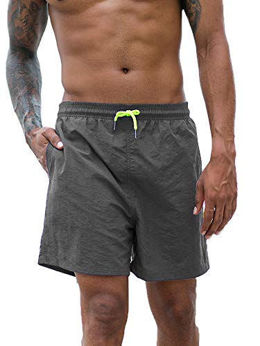 Andoer Calças esportivas masculinas verão quadril fitness running roupas esportivas com cinto de gra