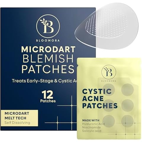 BLOOMORA Microdart Pimple Patch for Cystic Acne Cover