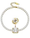 ENHANCED MAGNETIC STRENGTH: This magnetic bracelet for women features 4 premium neodymium magnets (up to 3800 gauss) that offer maximum health benefits, helping you feel your best. EMBRACE STYLE & WELLNESS: This magnetic tennis bracelet for women fea...