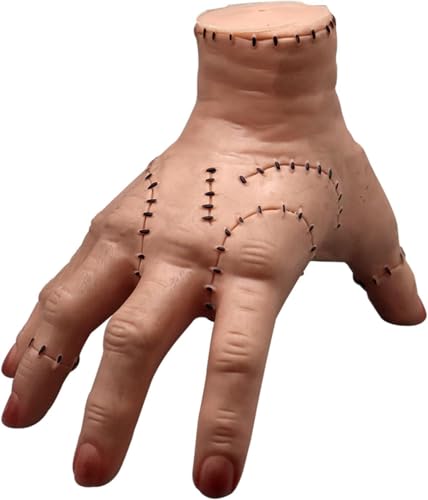 LINYIJOY Eiskaltes Händchen Addams Family Hand 1 Stück Extra Realistisch & Stabil, Addams Thing Hand Dekoration für Karneval Party Cosplay Halloween Deko Geschenk Fans (Realistische Narben Design) für 10,99 EUR bei amazon.de Bild: LINYIJOY Eiskaltes Händchen Addams Family Hand 1 Stück Extra Realistisch & Stabil, Addams Thing Hand Dekoration für Karneval Party Cosplay Halloween Deko Geschenk Fans (Realistische Narben Design) für 10,99 EUR bei amazon.de