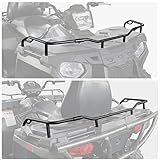 SAUTVS Front & Rear Rack Extender for Polaris Sportsman 570 450 14-20, Off Road Front Rear Steel Rack Extender for Polaris Sportsman 450 570 2014-2020 Accessories, Replace OEM# 2879716, 2879717