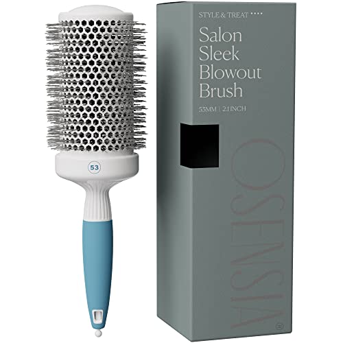 Professional Round Brush for Blow Drying - Large Ceramic Ion Thermal Barrel…