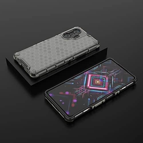 Image of Glasgow Back Case Cover Designed for Poco F3 GT - Black