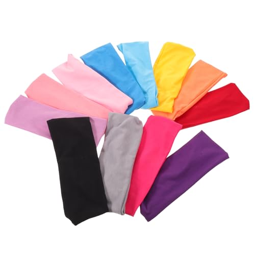 Diademas deportivas para mujer y bandas elásticas de tela para el cabello