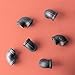 3/4 Inch Elbows Industrial Malleable Cast Iron Pipe Fitting 6 Pack by Pipe Decor, Pipe Components for Building Tables, Chairs, Shelving, and Custom Furniture, Fits 3/4