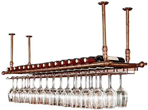 Support de bouteille de vin suspendu pour créer un bar de plafond convivial - 2